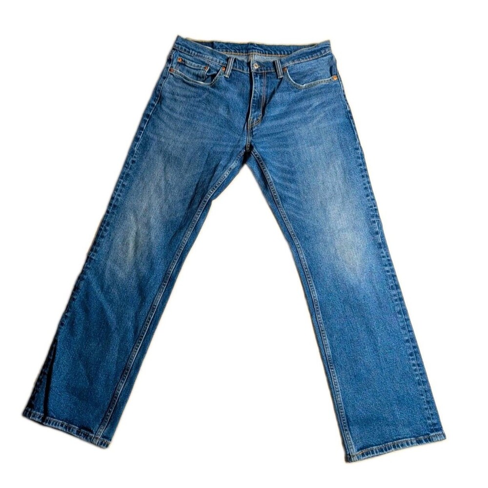 Levi's 559 Relaxed Straight Men's Jeans 33x32 Medium Wash Blue 2017